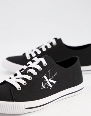 Черные кеды Jeans Aurelio-Черный цвет Calvin Klein
