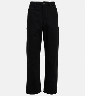 Узкие прямые джинсы со средней посадкой LEMAIRE, черный Lemaire