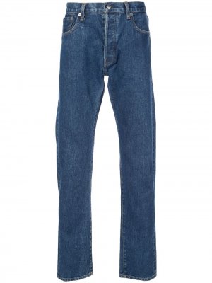 Зауженные джинсы средней посадки Simon Miller. Цвет: синий
