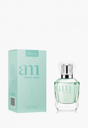 Парфюмерная вода Dilis Parfum Mary Ann flora, 75 мл. Цвет: прозрачный
