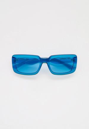 Очки солнцезащитные Karl Lagerfeld KL6101S 450. Цвет: голубой