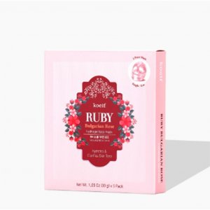 Гидрогелевая маска для лица Koelf Ruby & Bulgarian Rose Jelly (3 варианта)