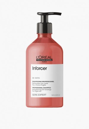 Шампунь LOreal Professionnel L'Oreal для предотвращения Ломкости волос, Serie Expert Inforcer, 500 мл. Цвет: прозрачный