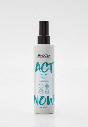 Спрей для волос Indola ACT NOW! укладки моделирующий, 200 мл. Цвет: прозрачный