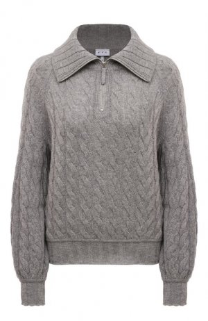 Кашемировый свитер FTC. Цвет: серый
