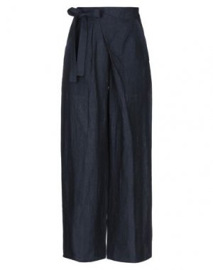Повседневные брюки BIONEUMA NATURAL FASHION. Цвет: темно-синий