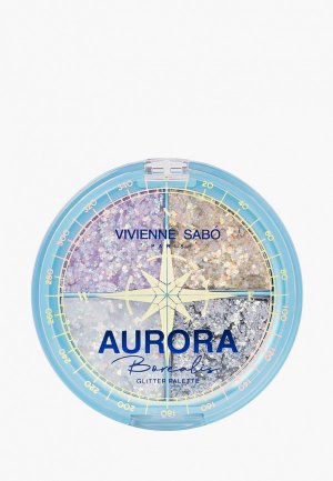 Палетка для лица Vivienne Sabo Aurora Borealis, тон 01. Цвет: прозрачный