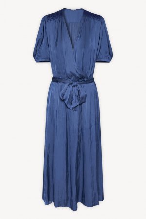 Синее платье Jalis Gerard Darel. Цвет: синий