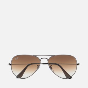 Солнцезащитные очки Aviator Gradient Ray-Ban. Цвет: коричневый