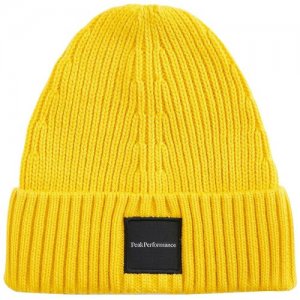 Шапка 2021-22 Cornice Hat Trek Yellow Peak Performance. Цвет: желтый