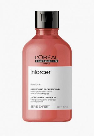 Шампунь LOreal Professionnel L'Oreal Serie Expert Inforcer для предотвращения ломкости волос, 300 мл. Цвет: прозрачный