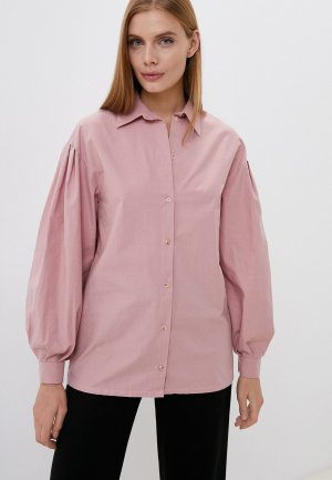 Рубашка Minaku. Цвет: розовый