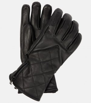Стеганые кожаные перчатки dana , черный Bogner