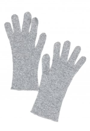 Перчатки FABIANA FILIPPI. Цвет: серый