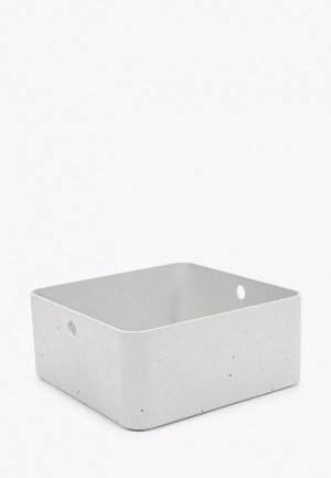 Короб для хранения Curver Beton L, 8.5 л. Цвет: серый