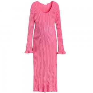 Платье для беременных Mama Rib-knit, розовый H&M