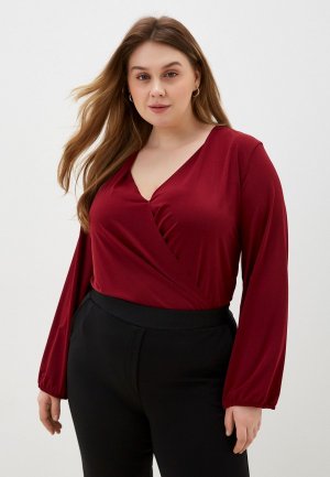 Блуза Trendyol. Цвет: бордовый