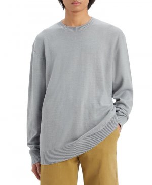 Мужской свитер с круглым вырезом Levi's, серый Levi's
