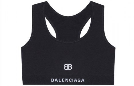 Женское спортивное нижнее белье, черный Balenciaga