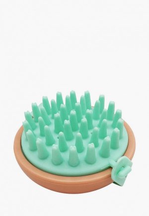 Щетка для массажа и мытья головы Masil Head Cleaning Massage Brush Массажная головы, 70 г. Цвет: зеленый