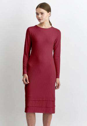 Платье Lavlan. Цвет: бордовый