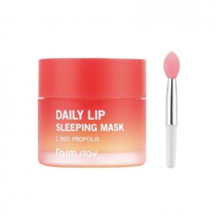Ежедневная ночная маска для губ с красным прополисом 20 г (3 варианта) FARM STAY