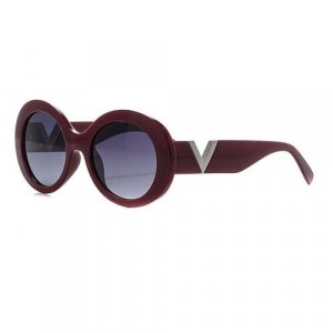 Солнцезащитные очки ЕТ3351, бордовый Eternal Sunshine Creations. Цвет: бордовый