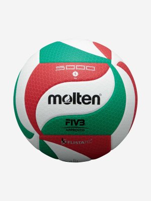 Мяч волейбольный , Белый, размер 5 Molten. Цвет: белый