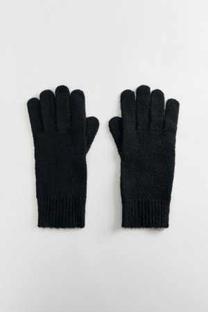 Перчатки BasicGloves вязаные с кашемиром befree. Цвет: черный