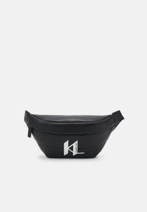 Поясная сумка K/MONOGRAM PUFFER BUMBAG UNISEX, черный Karl Lagerfeld