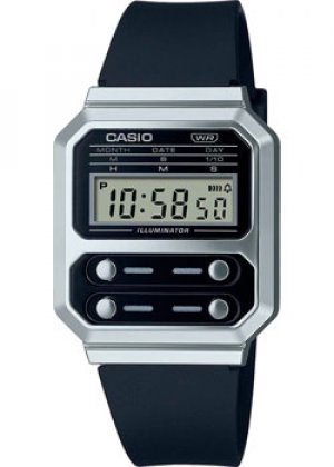 Японские наручные мужские часы A100WEF-1A. Коллекция Vintage Casio