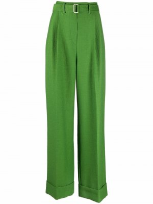 Широкие брюки Pala с поясом Christian Wijnants. Цвет: зеленый
