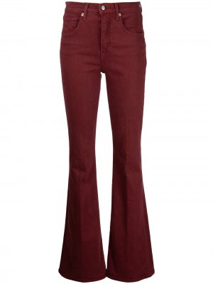 Расклешенные джинсы скинни Beverly Veronica Beard. Цвет: красный
