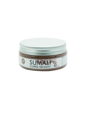 Скраб для огрубевшей кожи рук Sumali Coffee Delight Y Spa. Цвет: белый, бежевый