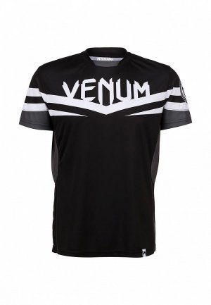 Футболка спортивная Venum VE001EMBPI42. Цвет: черный