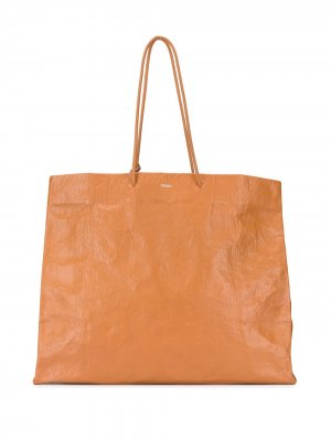 Большая сумка-тоут Medea. Цвет: коричневый