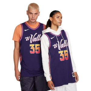 Майка Dri-FIT ADV NBA Authentic Jersey 2023/24 City Edition 'Phoenix Suns Kevin Durant', фиолетовый Nike