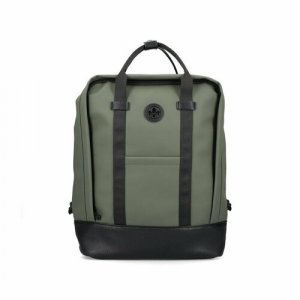 Рюкзак , фактура гладкая, зеленый Rieker. Цвет: зеленый