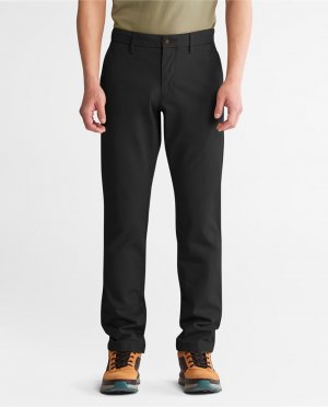 Узкие мужские брюки чинос черного цвета , черный Timberland. Цвет: черный