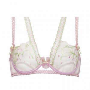 Бюстгальтер на косточках for Victoria's Secret Waterlilies, розовый/белый Love & Lemons