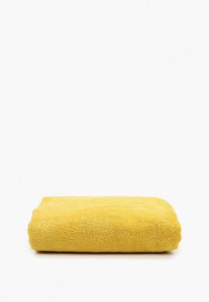 Полотенце Lacoste 70x140. Цвет: желтый