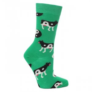 Носки Happy Socks. Цвет: зеленый