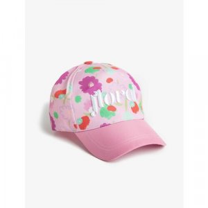 Шляпа , размер T-универсальный, розовый KOTON. Цвет: розовый