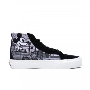 Sk8-Hi Disney x Mr. Cartoon Unisex Sneakers Black VA38FYRNN Vans