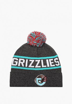 Шапка Mitchell & Ness Vancouver Grizzlies. Цвет: серый