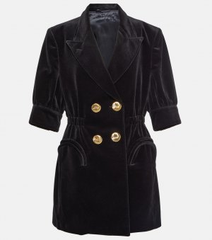 В любом случае платье-пиджак из хлопкового бархата BLAZÉ MILANO, черный Milano