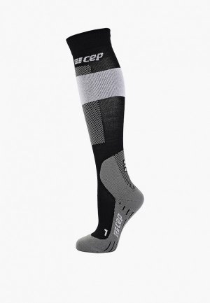Компрессионные гольфы Cep Compression Knee Socks. Цвет: серый