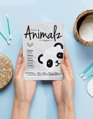 Успокаивающая маска-салфетка Pretty Animalz Panda-Бесцветный MasqueBAR