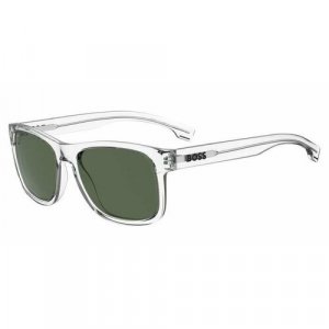 Солнцезащитные очки  1568/S 900 QT, серый, бесцветный BOSS. Цвет: серый