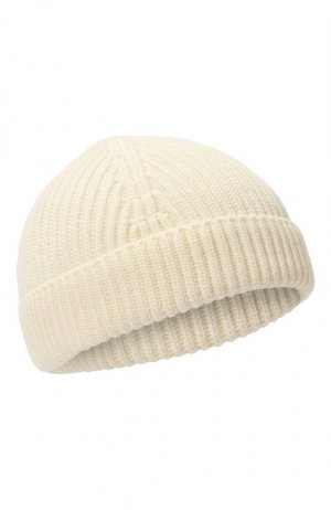 Шерстяная шапка Ten C. Цвет: белый